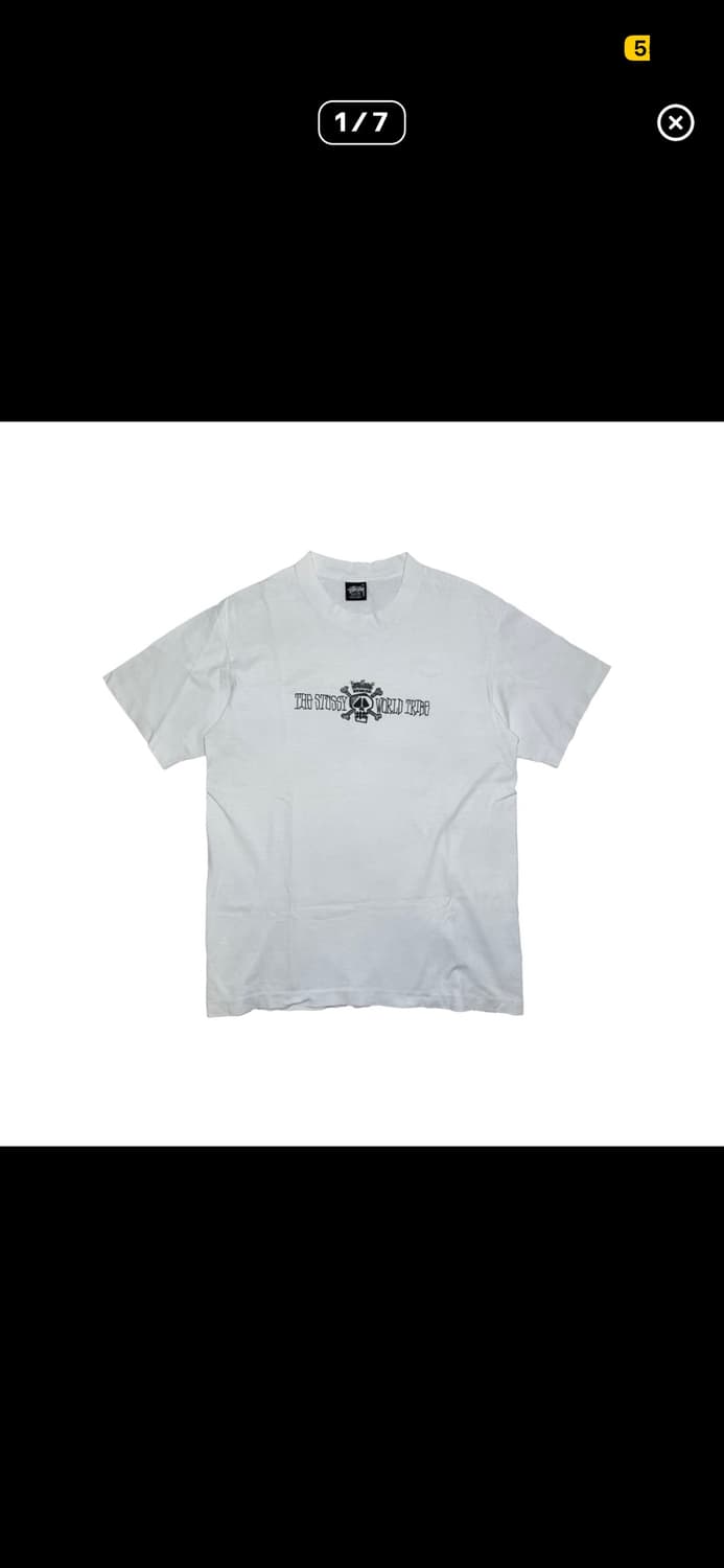 스투시 80s 티 상품이미지1