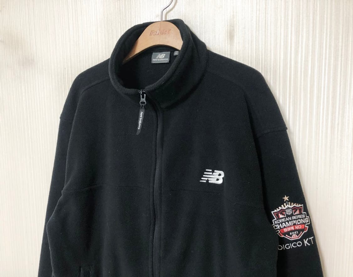 KBO 뉴발란스 KT위즈 2021우승 플리스자켓 XXL(110) 상품이미지6