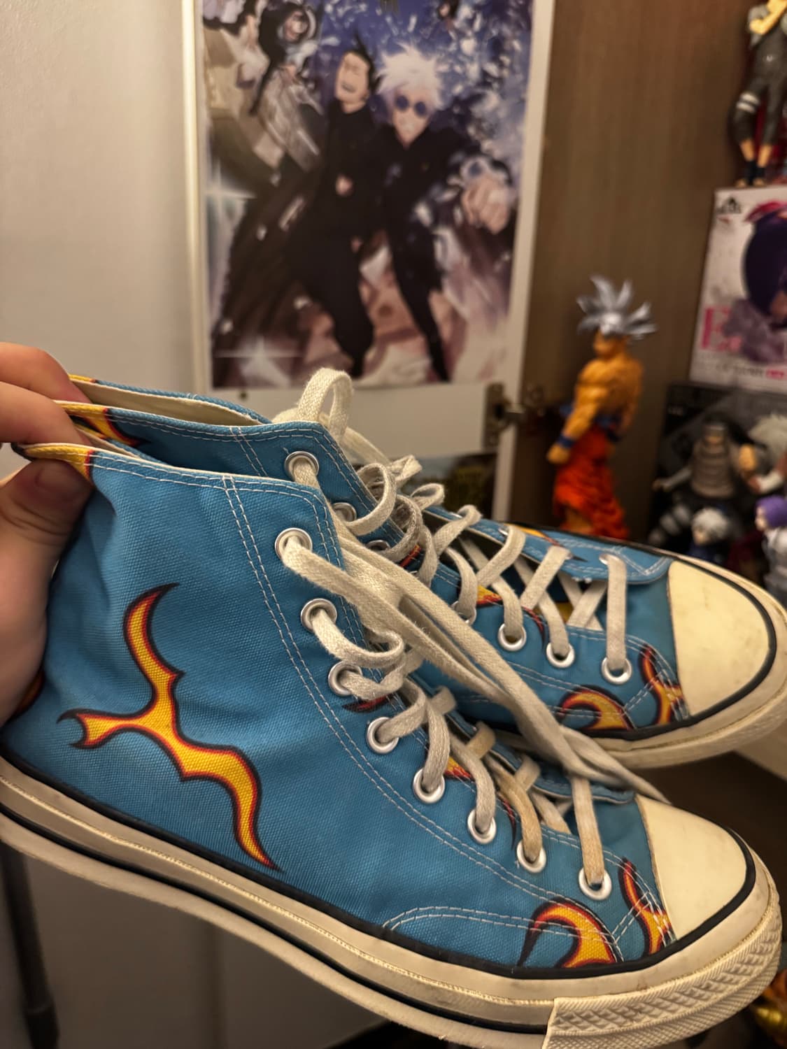 컨버스 x 골프 르 플레르 척 70 하이 플레임 블루 상품이미지1