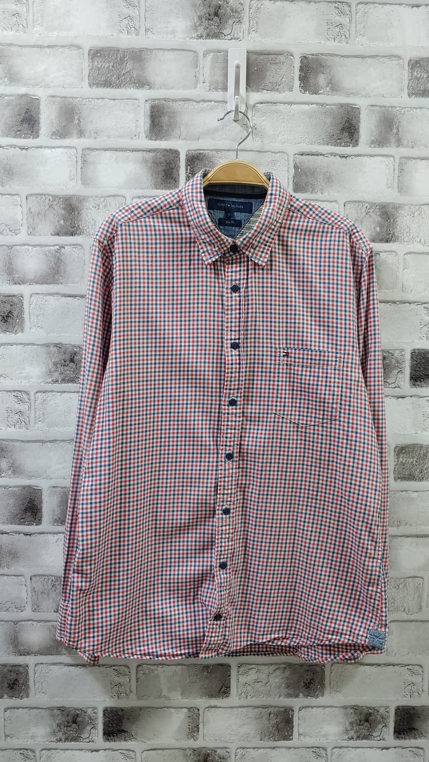 95 타미 체크셔츠 740 상품이미지1