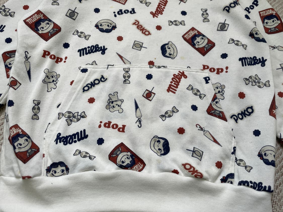 페코 포코 올오버 그래픽 후드 스웻셔츠 상품이미지3