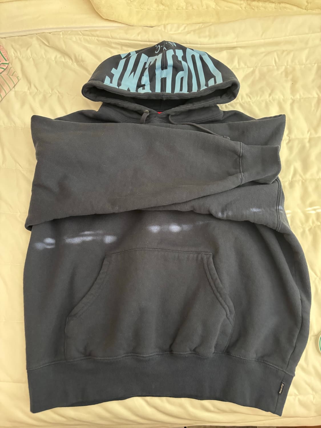 M) 슈프림 로고 후드티 미디움 상품이미지3