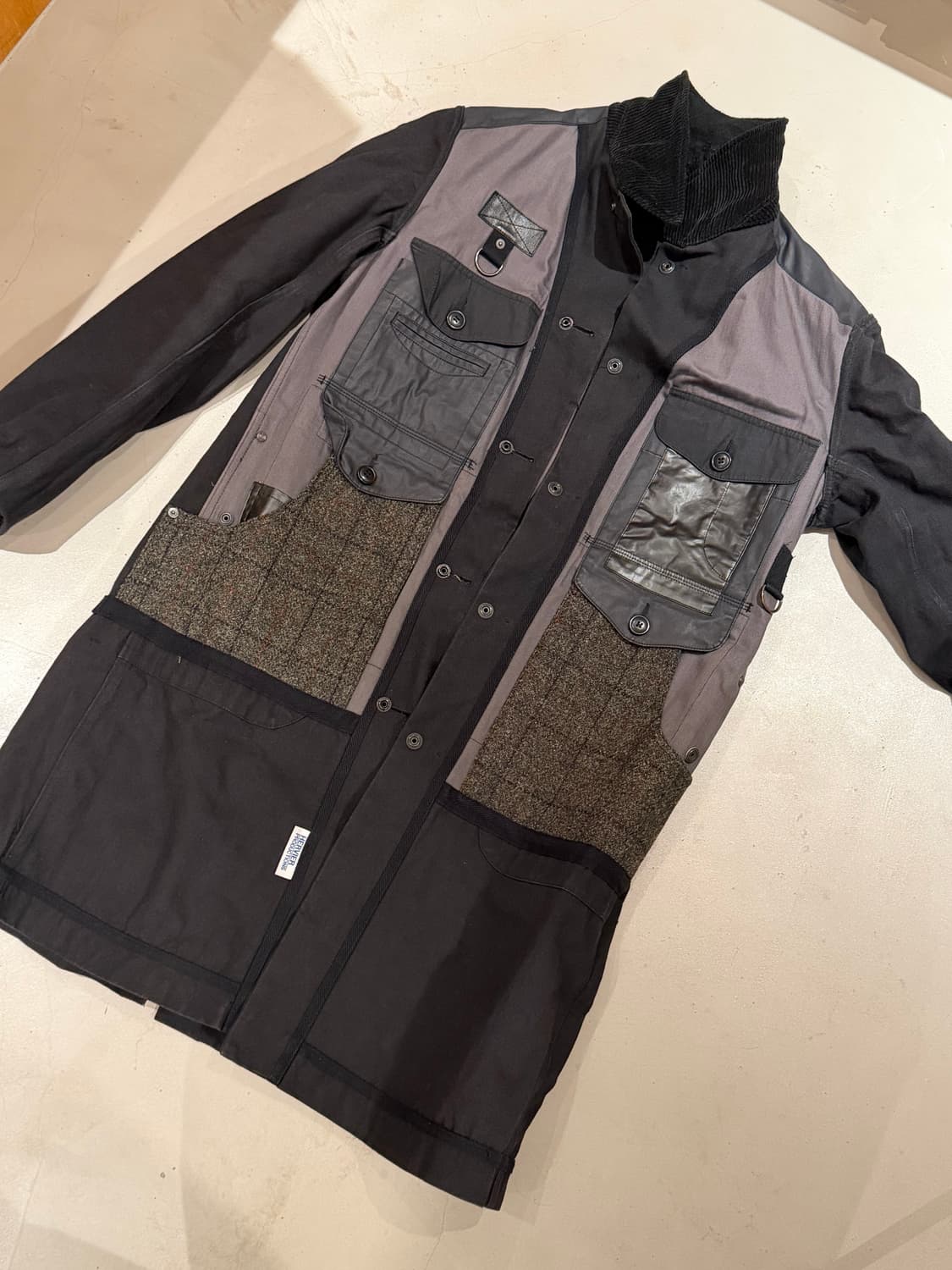 꼼데가르송 준야 와타나베 맨 블랙 코트 L 상품이미지1