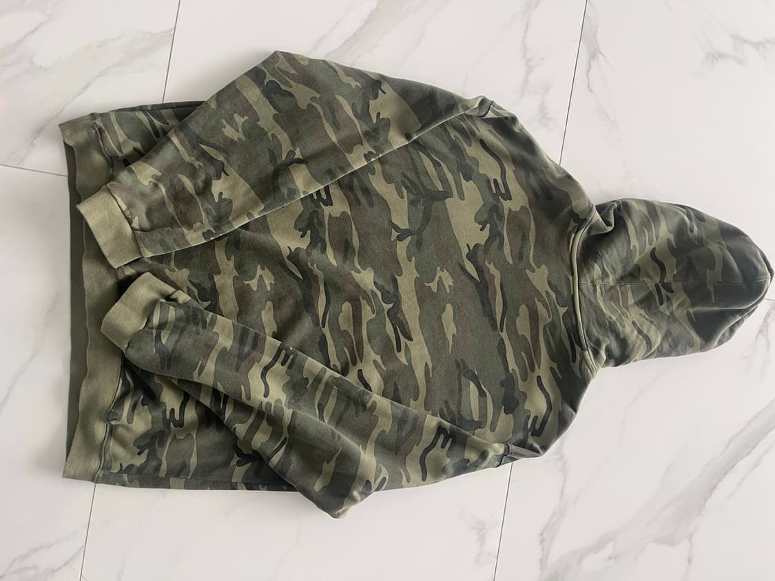 러브이즈트루 카모 후드티SH SHOW US HOODIE(KHAKI) 상품이미지5