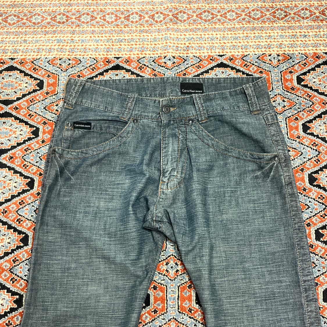 캘빈클라인 진 연청 데님팬츠 남성32 상품이미지2
