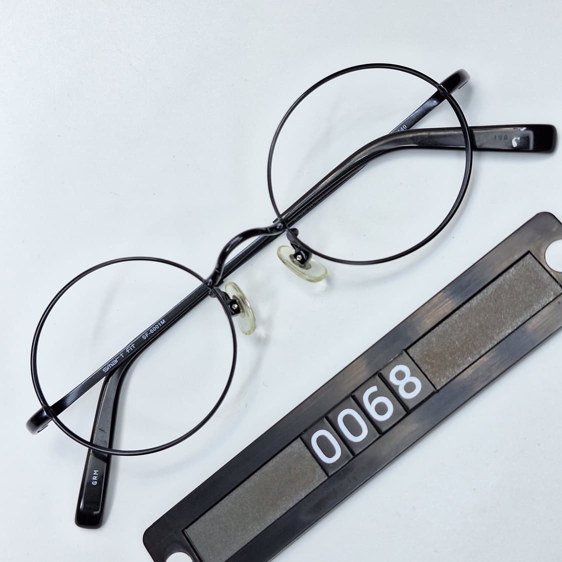 smart fit SF-6001M 베타티타늄 라운드 안경테/일본 사바에6 상품이미지1