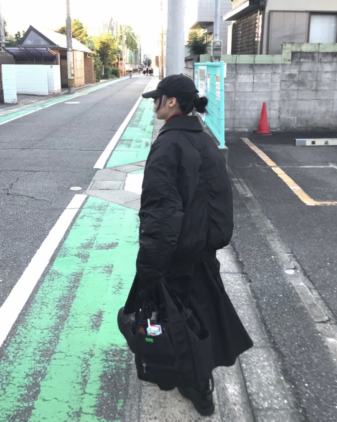 woohwa 우화 하이넥 봄버 패딩 블랙 자켓 상품이미지1