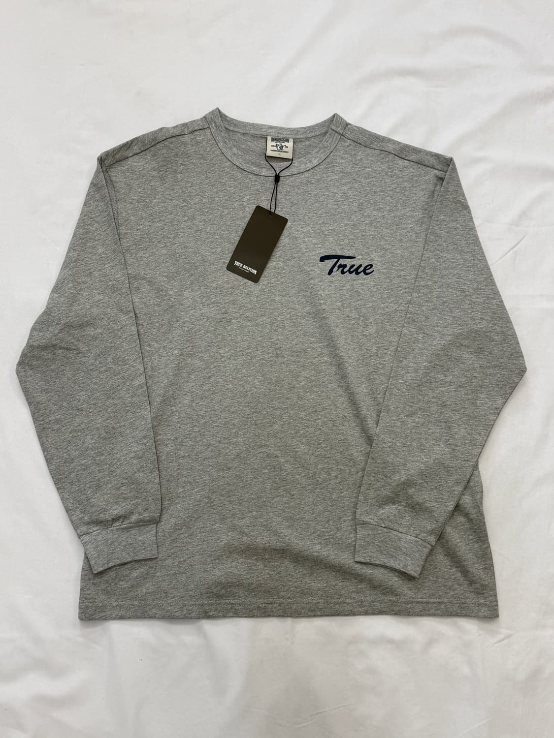 [새제품]트루릴리전 롱슬리브 그레이 L 상품이미지3