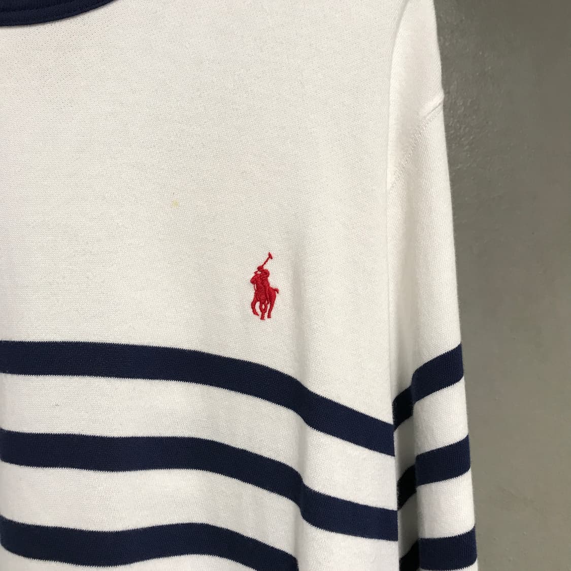 폴로 랄프로렌 QR 긴팔티 XL 상품이미지4
