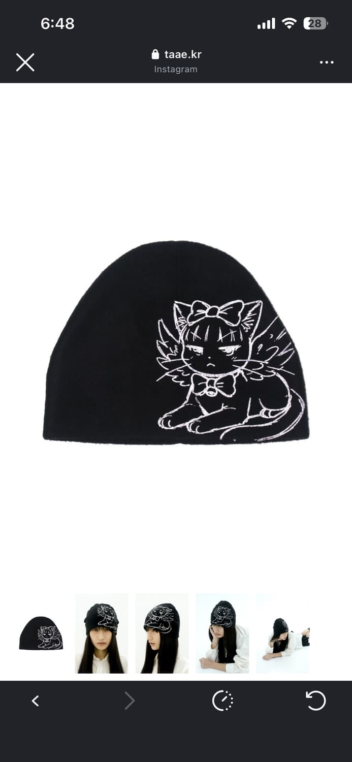 Taae 테 캣 데이 비니 상품이미지2