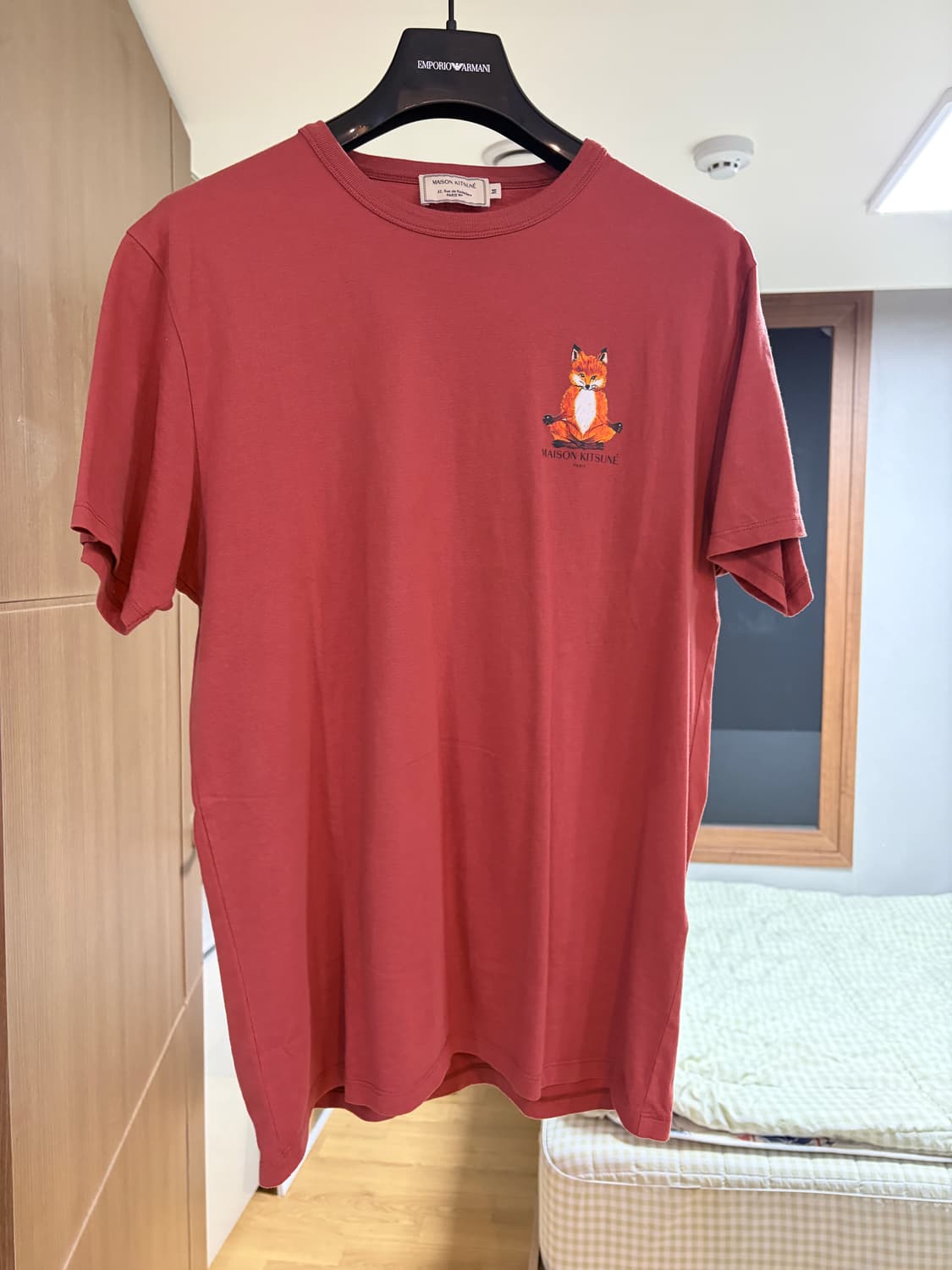 메종키츠네 요가 폭스 반팔 티셔츠 상품이미지2