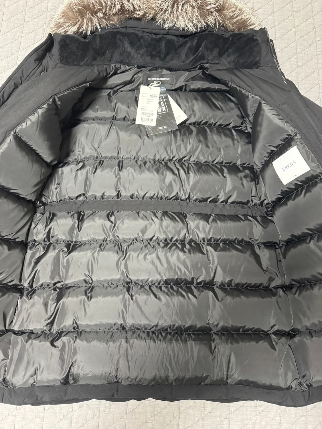 지오지아 폭스퍼 패딩 상품이미지5