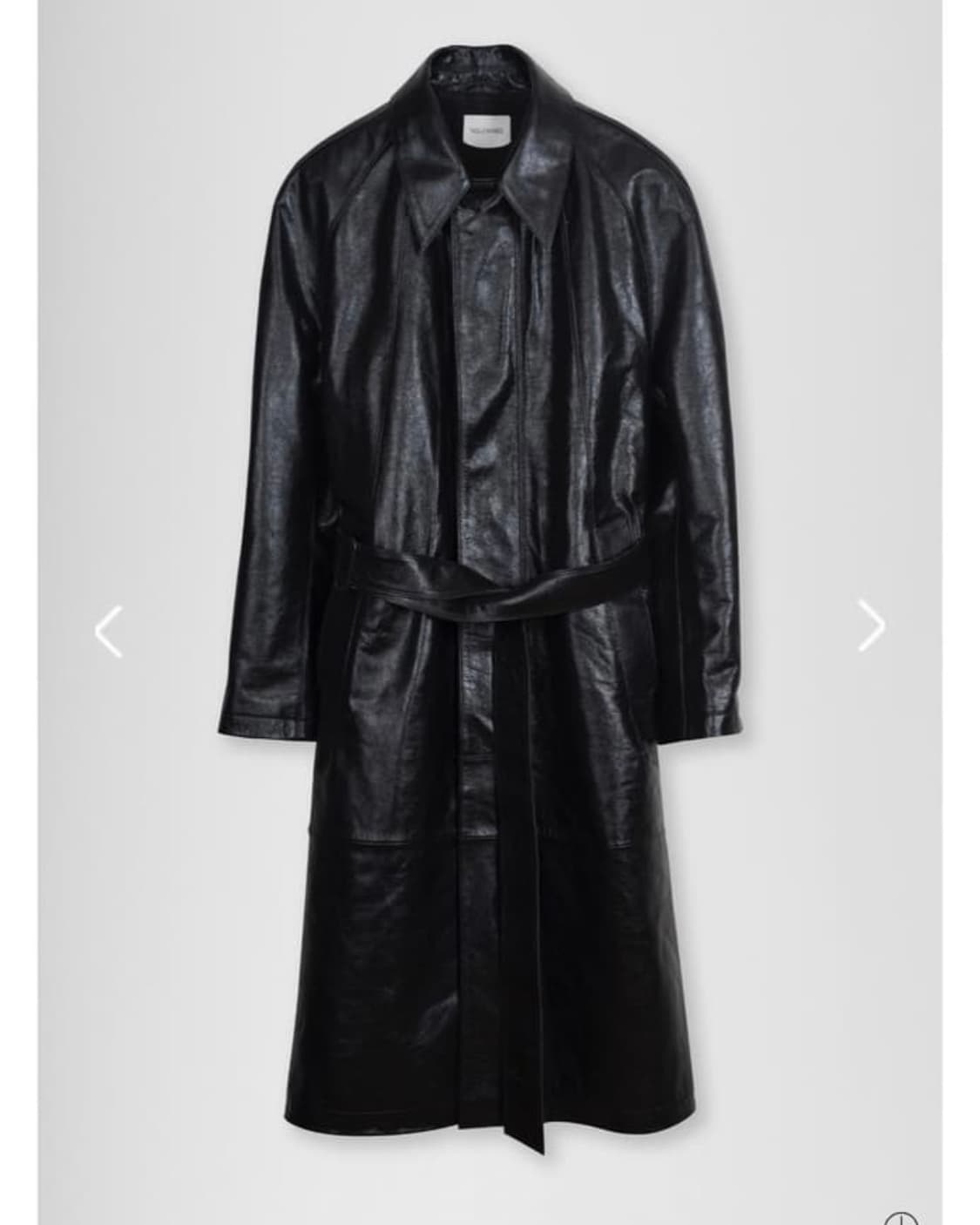 누마레 가죽 코트 상품이미지1