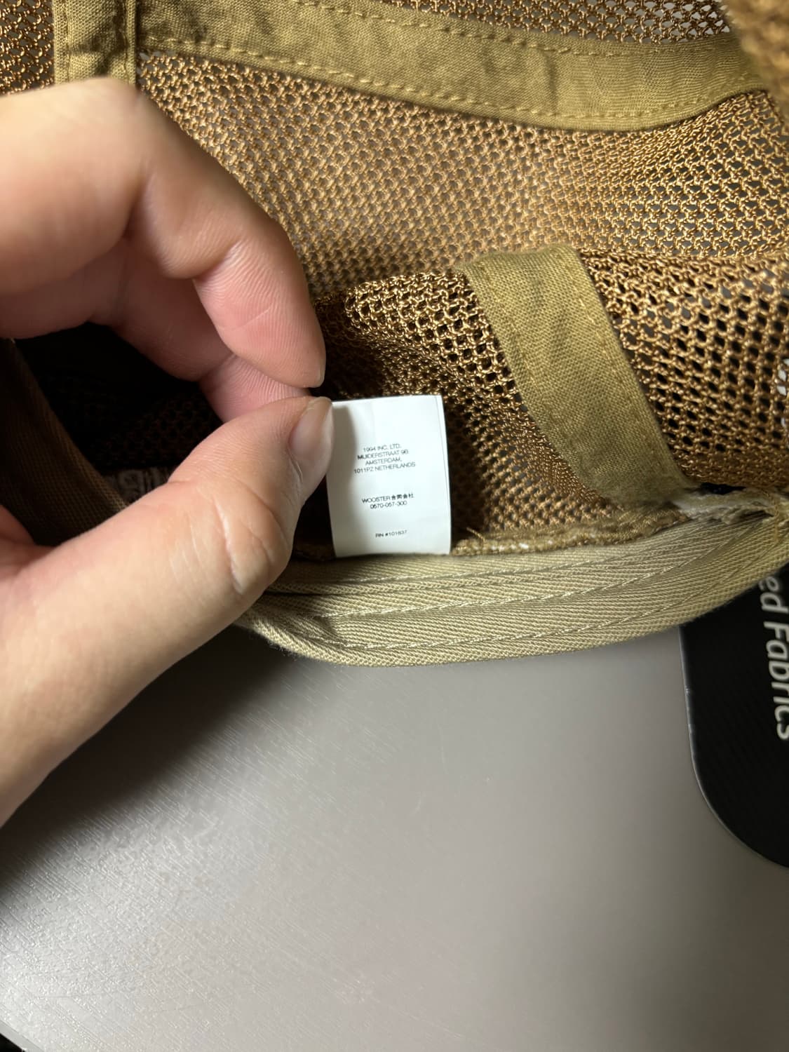 슈프림 메쉬 코듀라 캠프캡 샌드 상품이미지4