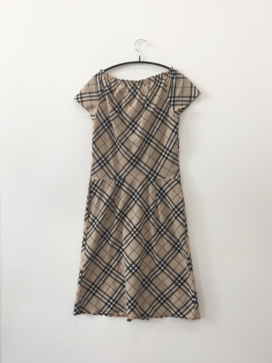 Burberry Blue Label Check Wool Dress 상품이미지4