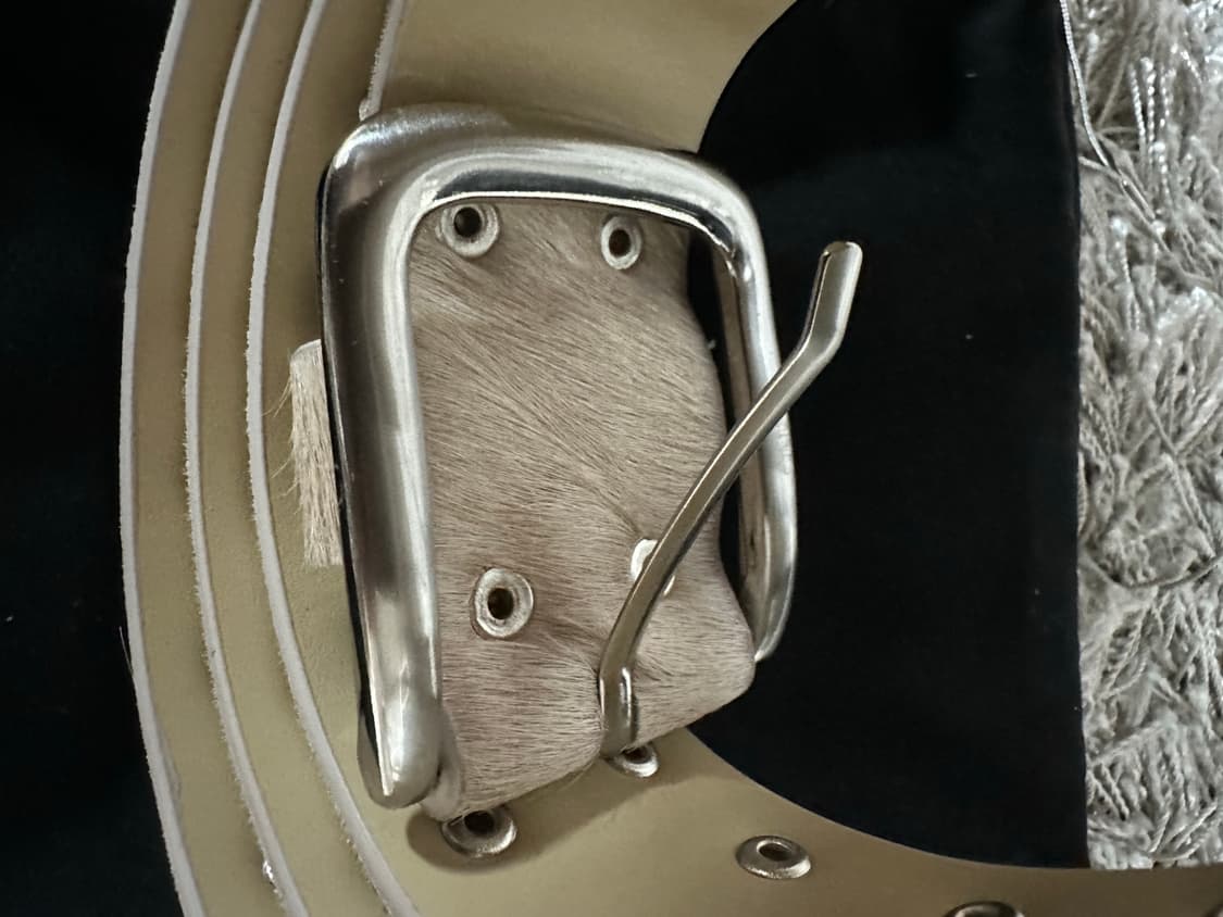 [2] karas 카라스 스터드 카프헤어 벨트 상품이미지6