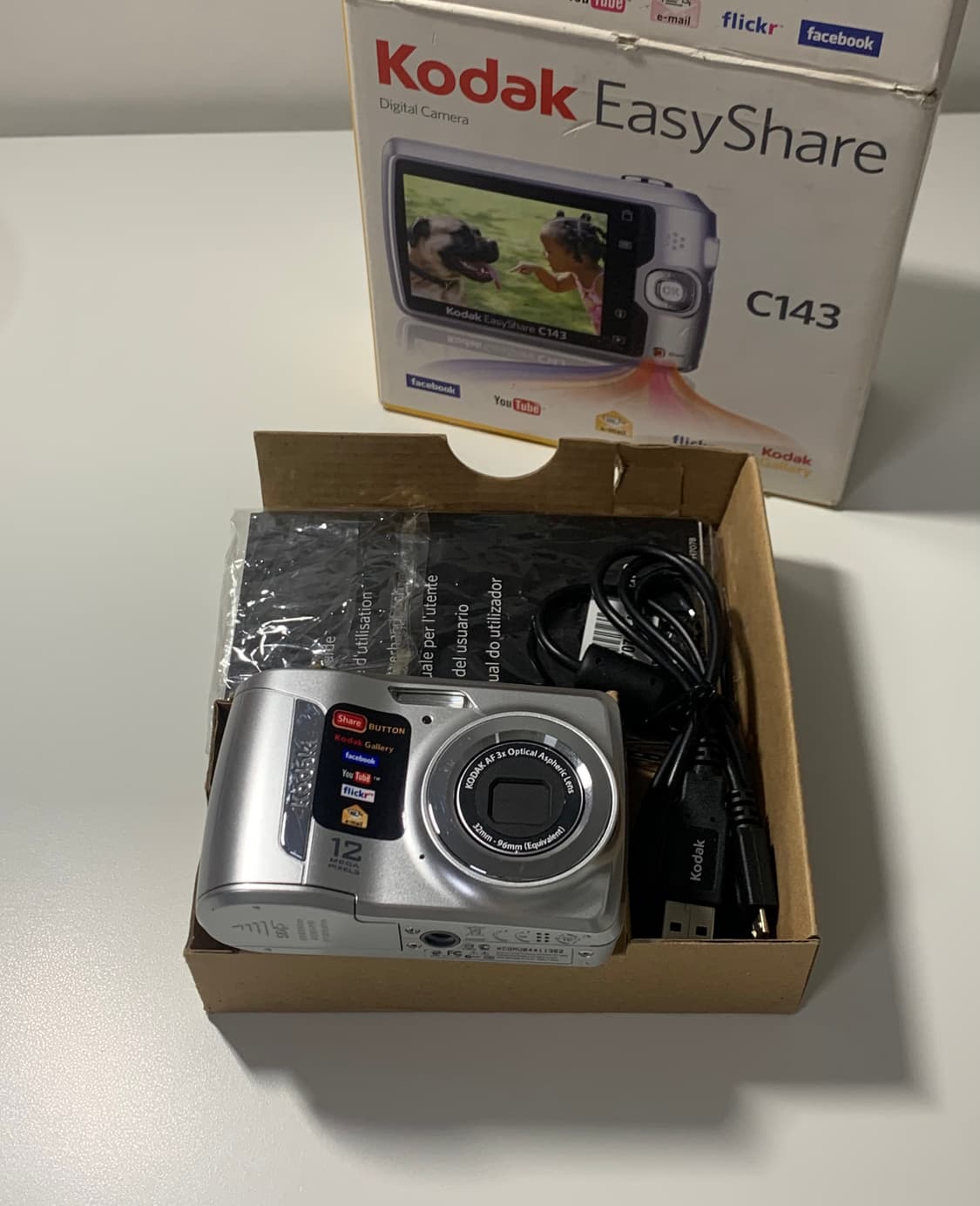 (S급)코닥 이지쉐어 C143 Kodak Easyshare 디카 풀박스 상품이미지7