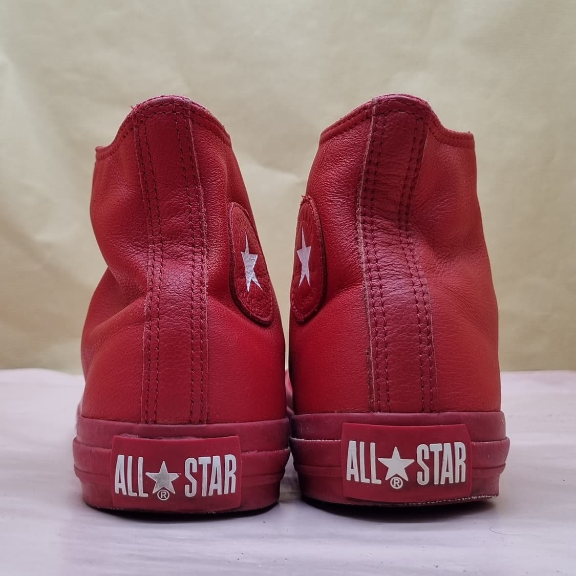 컨버스 척테일러 레더 레드 하이탑 250 상품이미지4