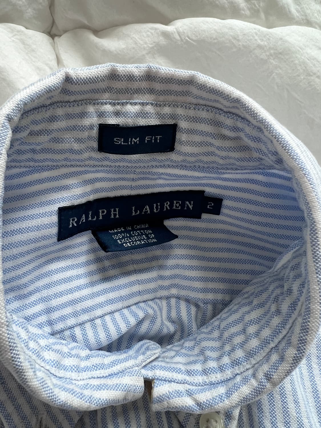 Polo Ralph Lauren Women's Slim Fit Strip 상품이미지4