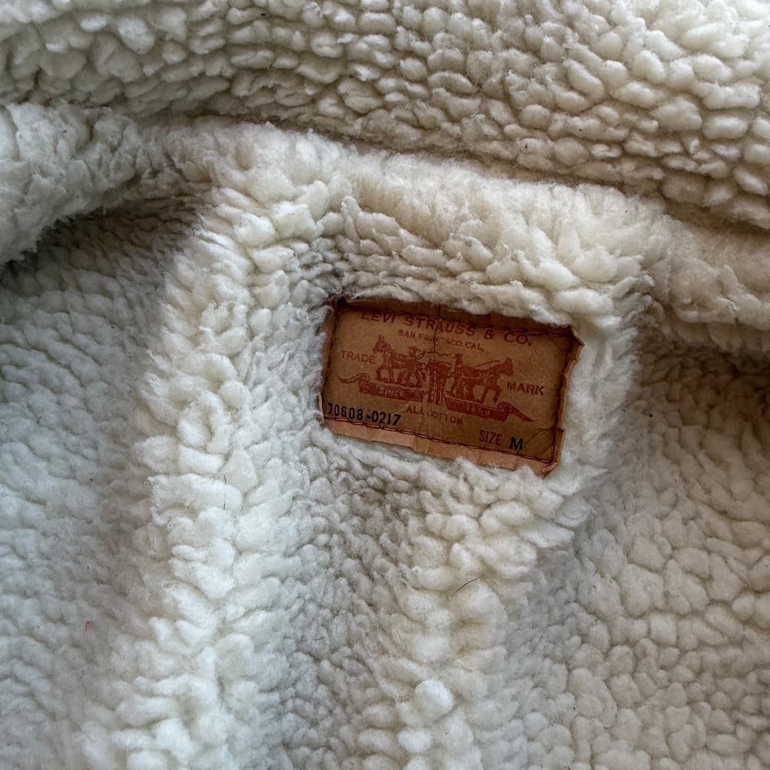 80s 리바이스 오렌지탭 쉐르파 자켓 상품이미지7