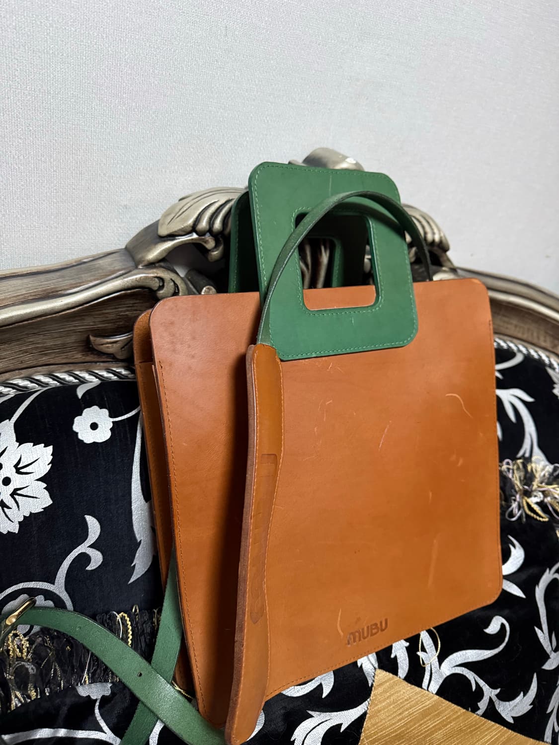 여자통가죽가방 상품이미지2