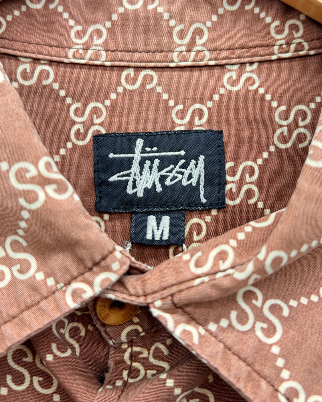 스투시 80s USA SS링크 패턴 셔츠 상품이미지6