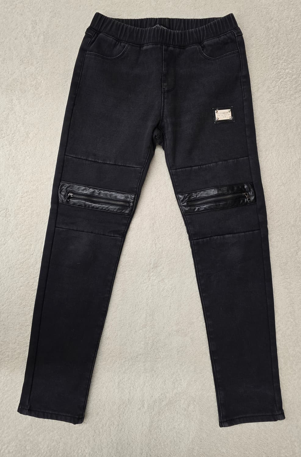 돌체앤가바나 여성 밴딩 기모청바지.   
싸이즈 26~27 상품이미지1