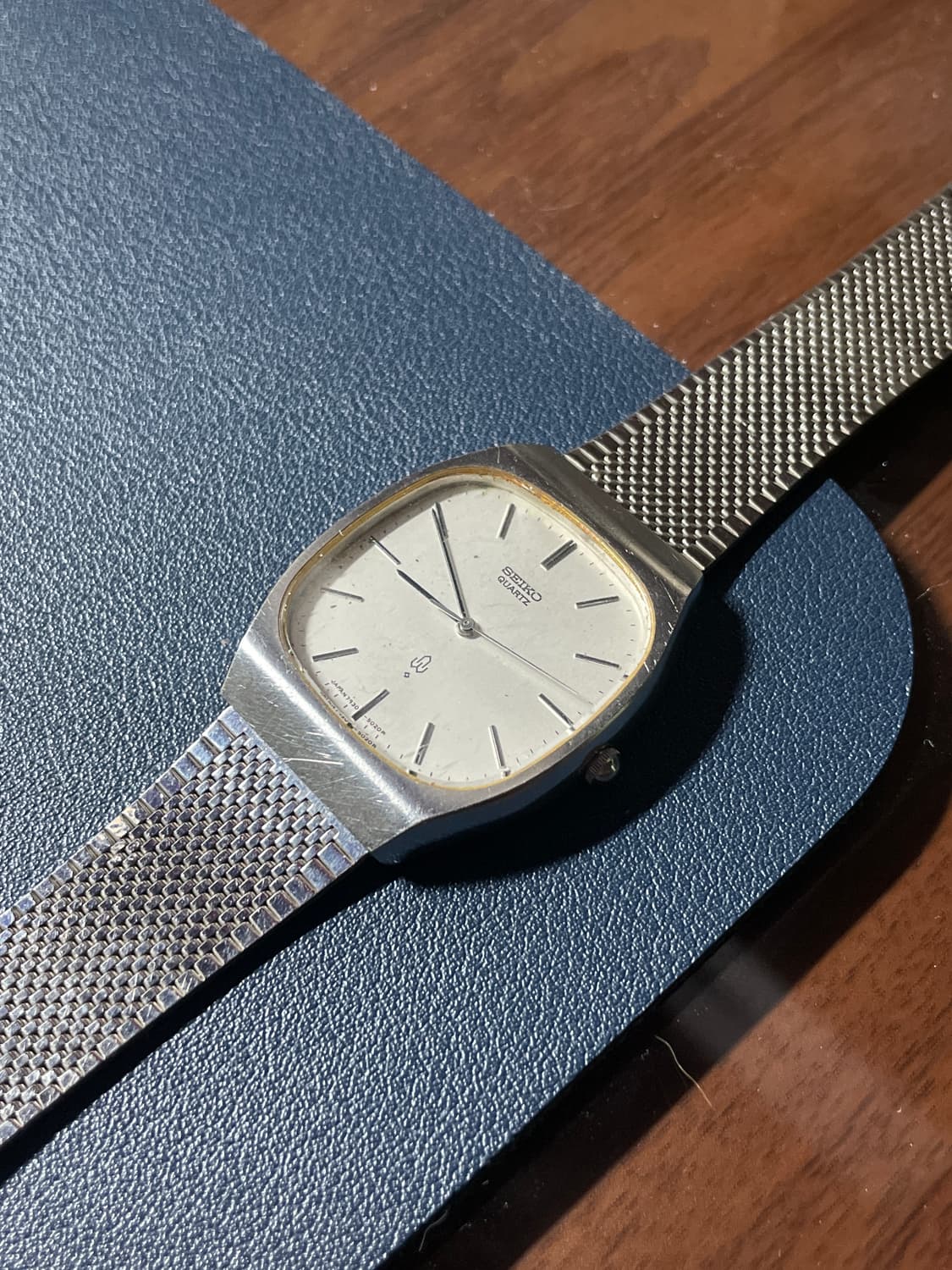 세이코 쿼츠 메탈 시계 상품이미지3