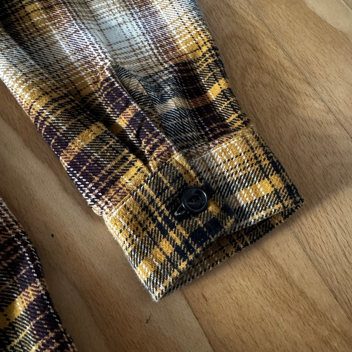 스투시 Stussy 잭 쉐도우 플레이드 집 셔츠 M 상품이미지5