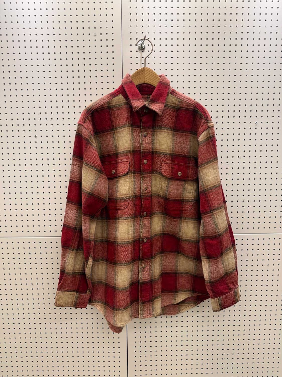 필드앤스트림 레드 체크 셔츠 U1053 상품이미지2