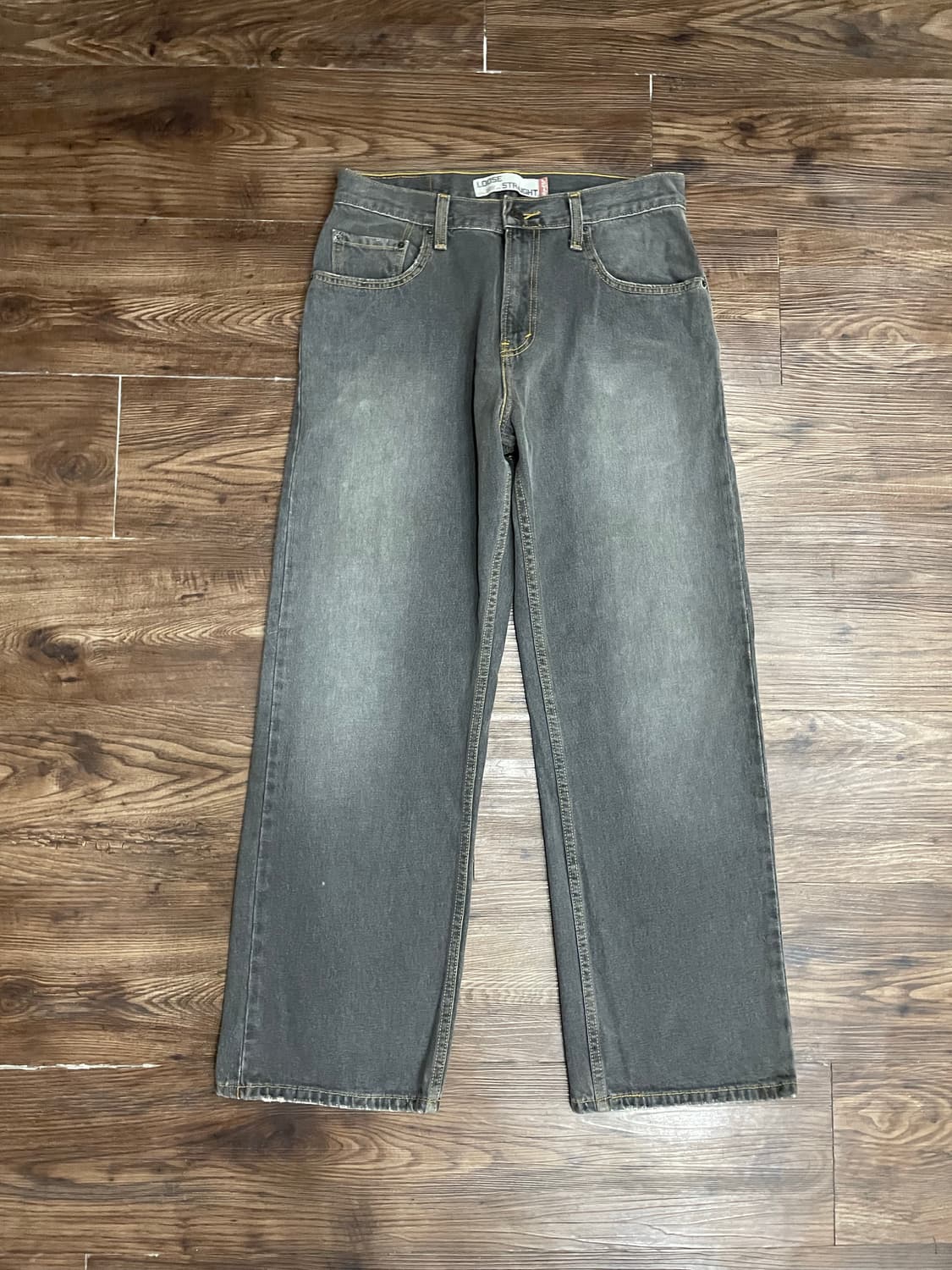 00s 리바이스 569 흑청 데님 팬츠  상품이미지2