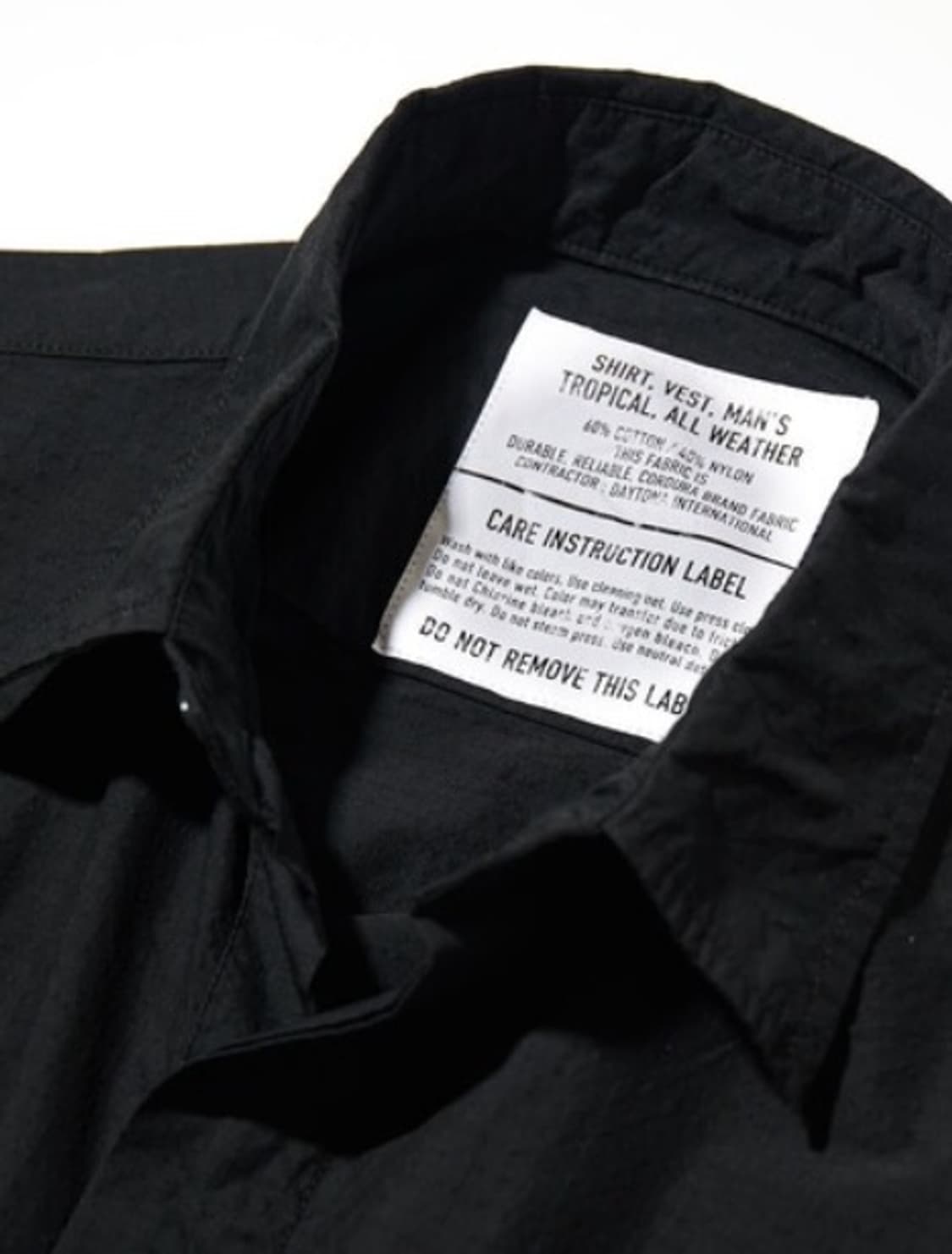 FREAK'S STORE 블랙 코듀라 셔츠 L 상품이미지3