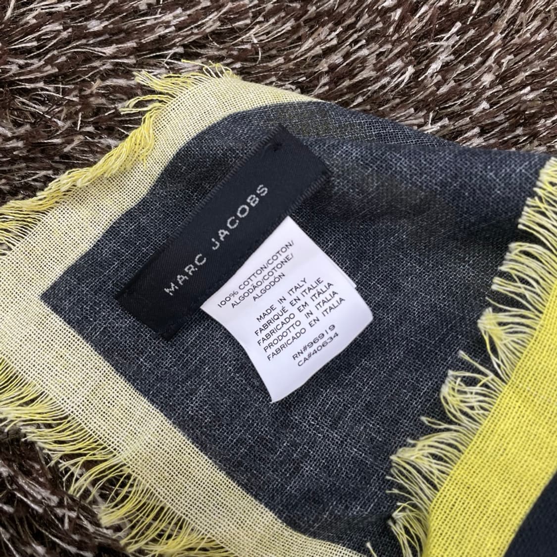 마크 제이콥스 MARC JACOBS 플라워 패턴 코튼 스카프 상품이미지2