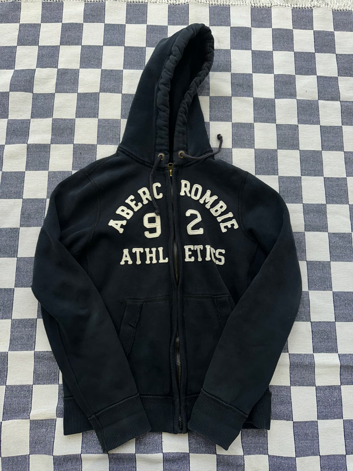 아베크롬비 후드집업 네이비 L 상품이미지3