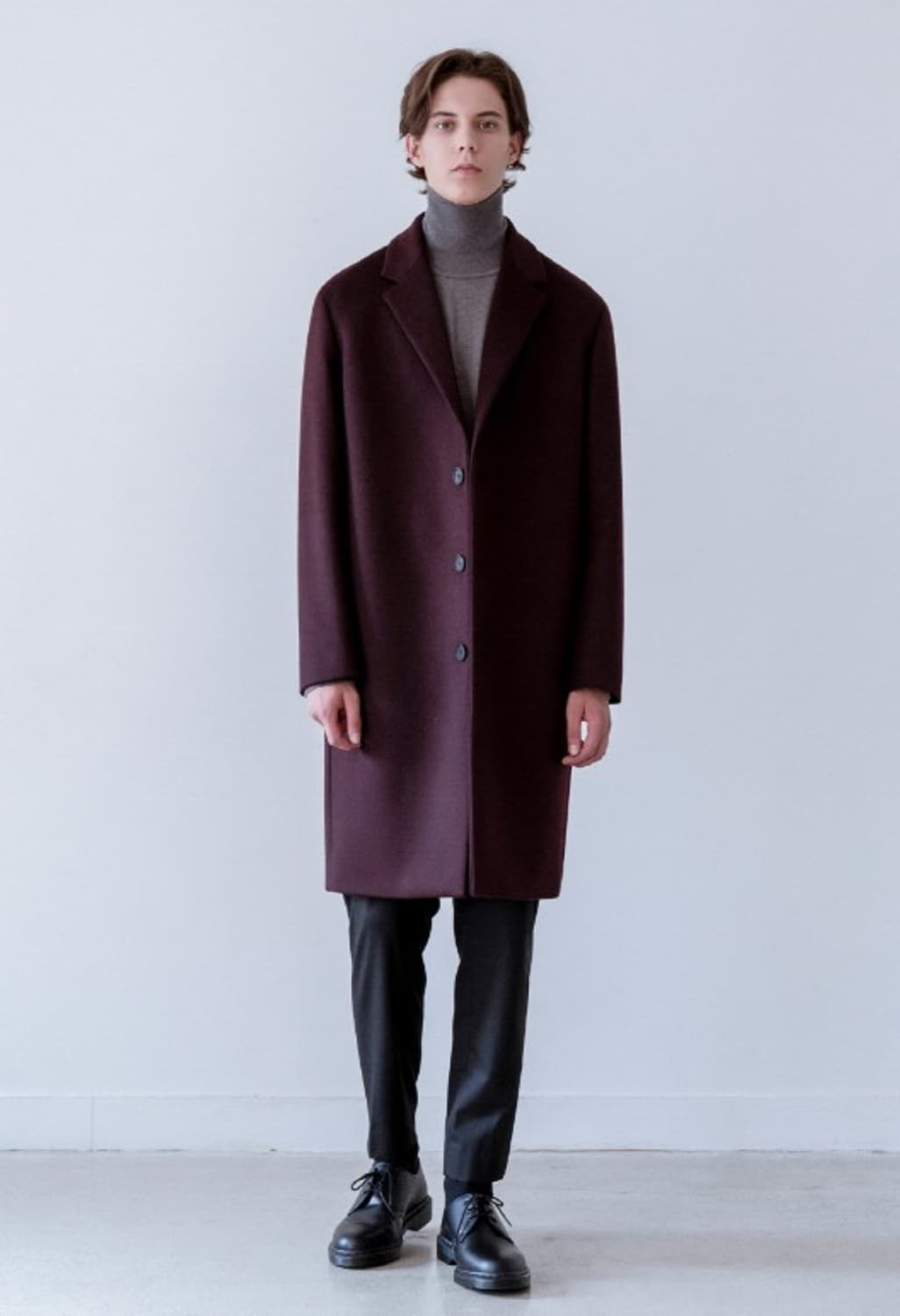 인사일런스 SOLIST 오버사이즈 캐시미어 코트 상품이미지1