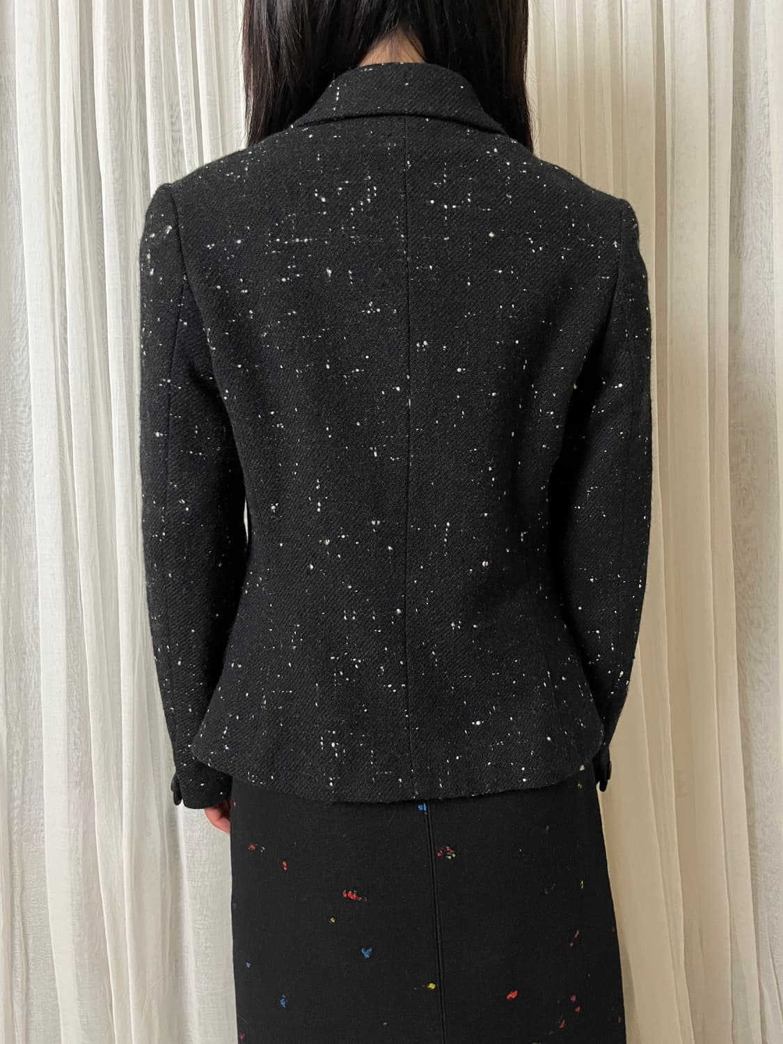 꼼데가르송 네프 울 블레이저 자켓 Comme des garcons 트위드 상품이미지9