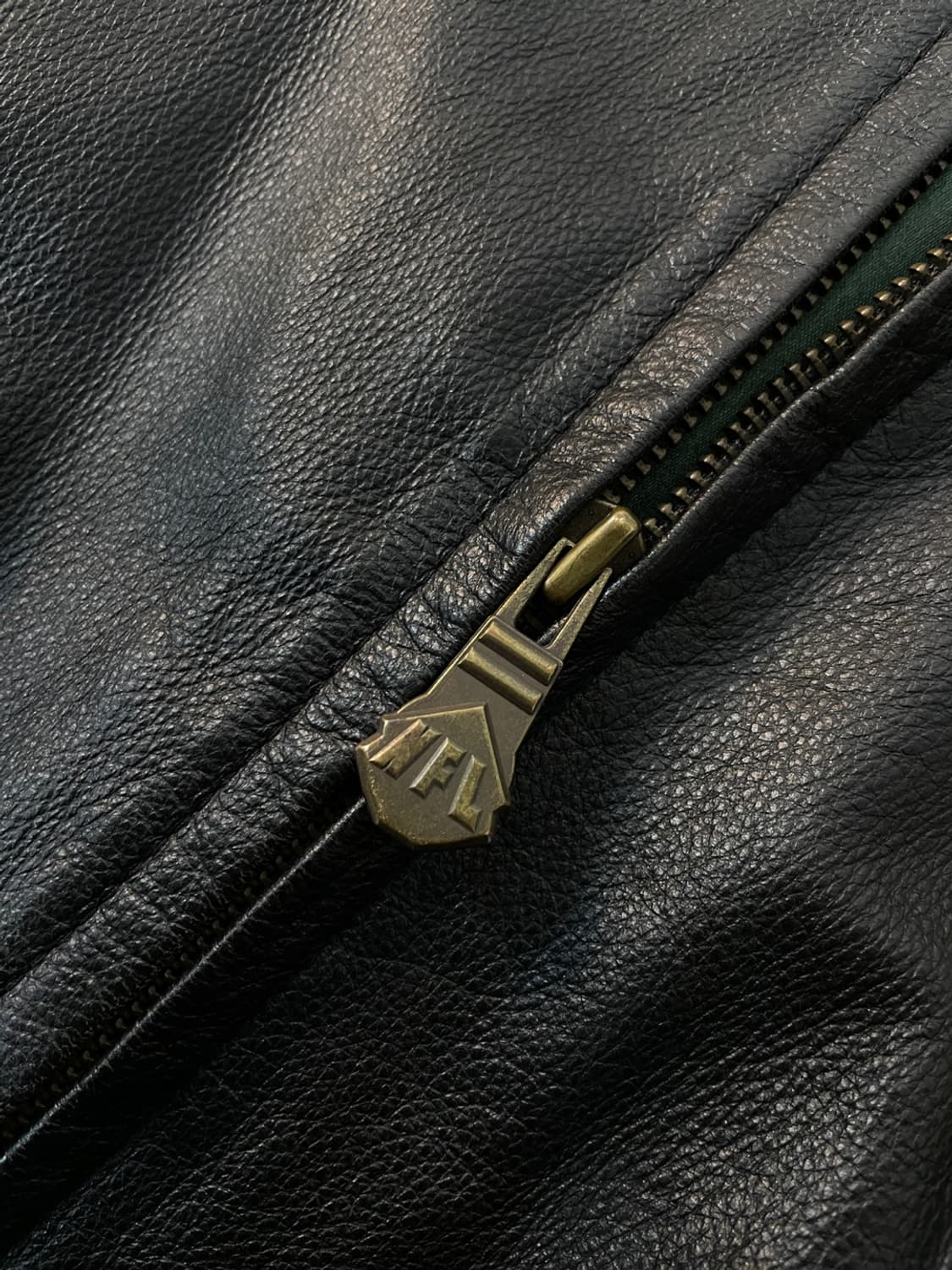 빈티지 NFL 그린베이 패커스 레더 바시티 자켓 상품이미지7