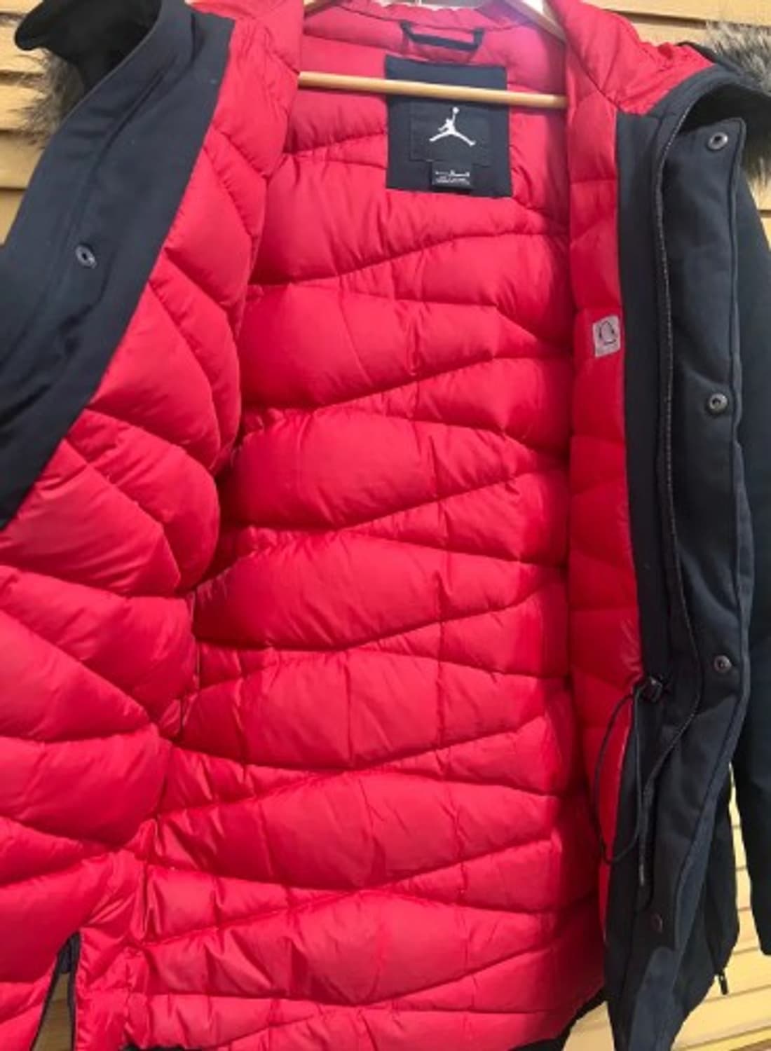 나이키조던 남성 블랙덕다운야상패딩 L 상품이미지5