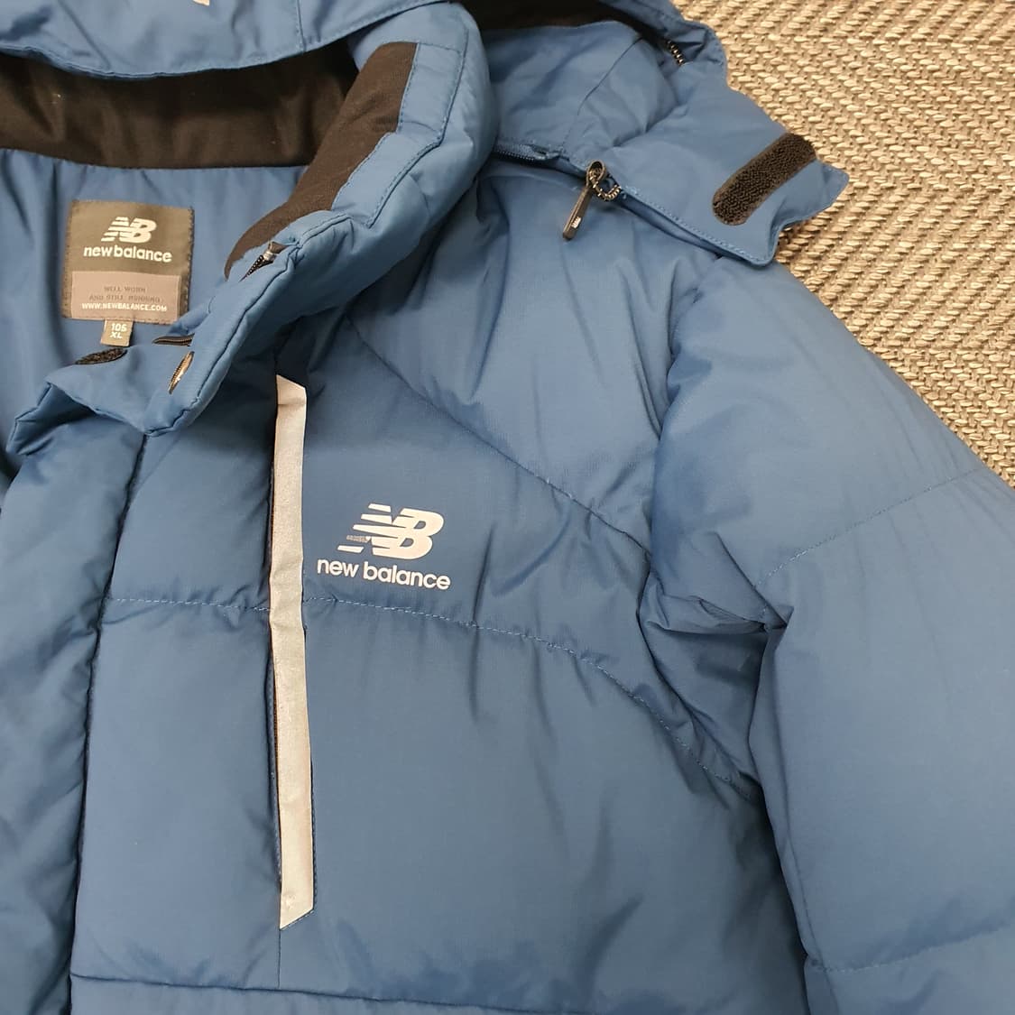 뉴발란스 대장급 오리털 겨울패딩 남자105 상품이미지3