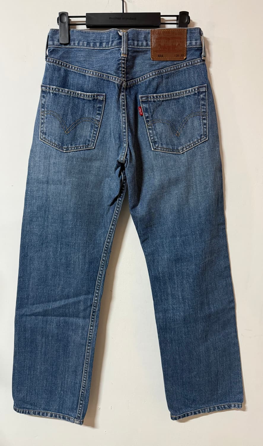 리바이스 604 스트레이트 데님 팬츠 W28 빈티지 워싱 청바지 상품이미지6