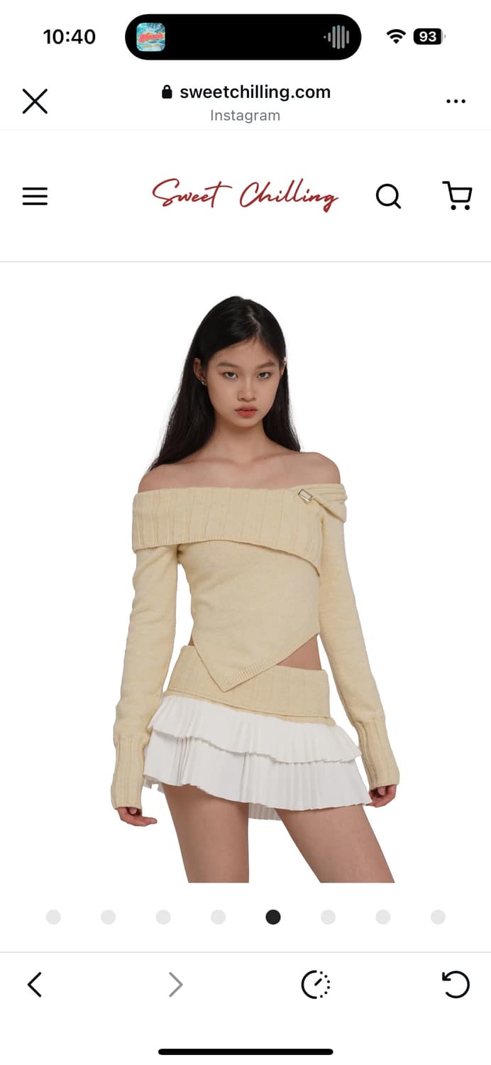 SWEETCHILLING 스위트칠링 니트+스커트 상품이미지2