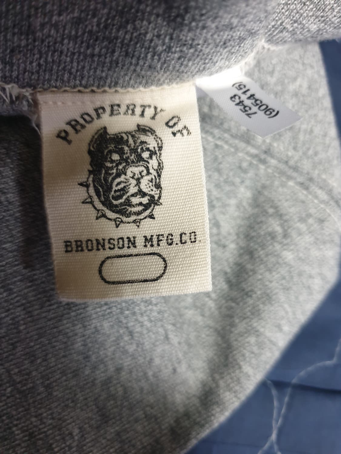브론슨 튜블러 10.5oz 스펀코튼 루프힐 반팔티 헤더그레이 (S) 상품이미지3