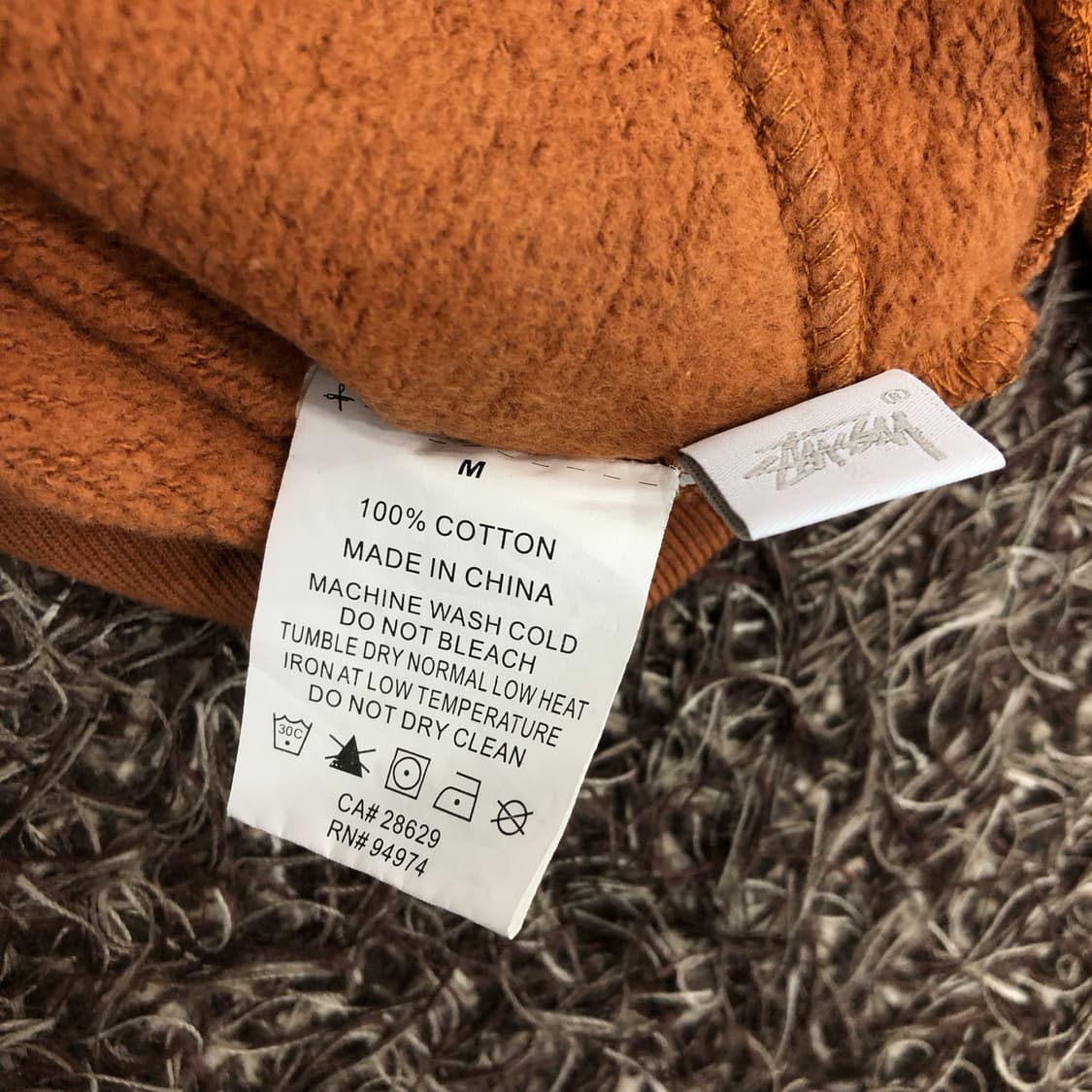 스투시 모크넥 하프집업 맨투맨 상품이미지4