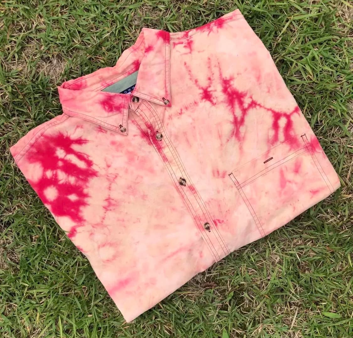 Tommy Hilfiger Tie Dye Half-Shirt 상품이미지1