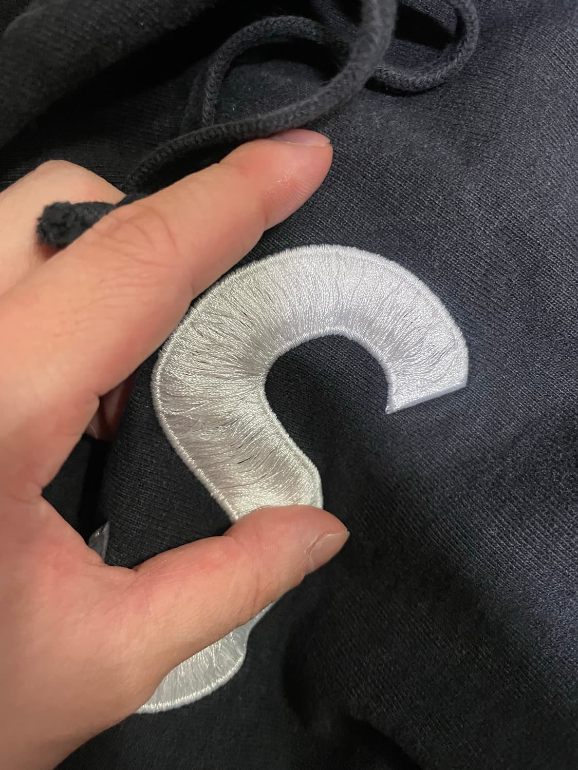 슈프림 s로고 후드티 m 상품이미지2