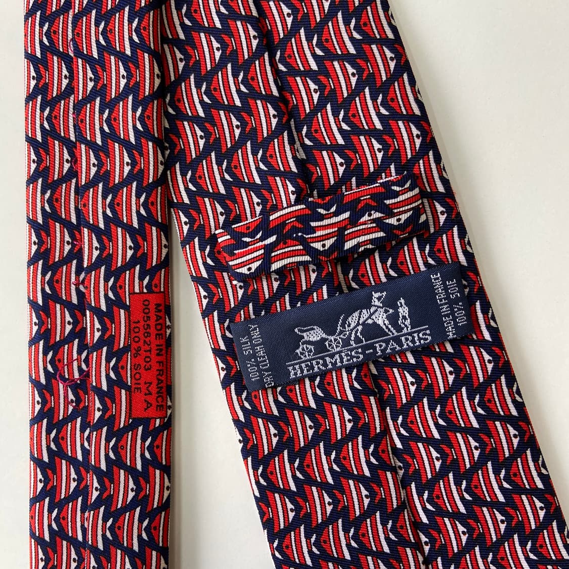 최상급 에르메스 명품 정품넥타이(HERMES) 8.1cm 상품이미지5