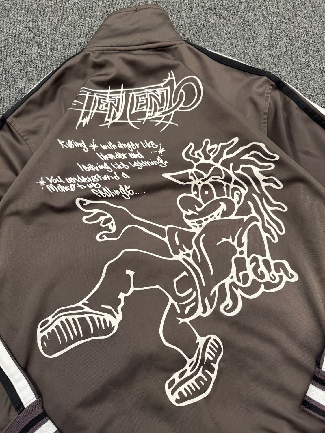 M)Japanese vintage Y2K 프린팅 트랙탑 져지 상품이미지6