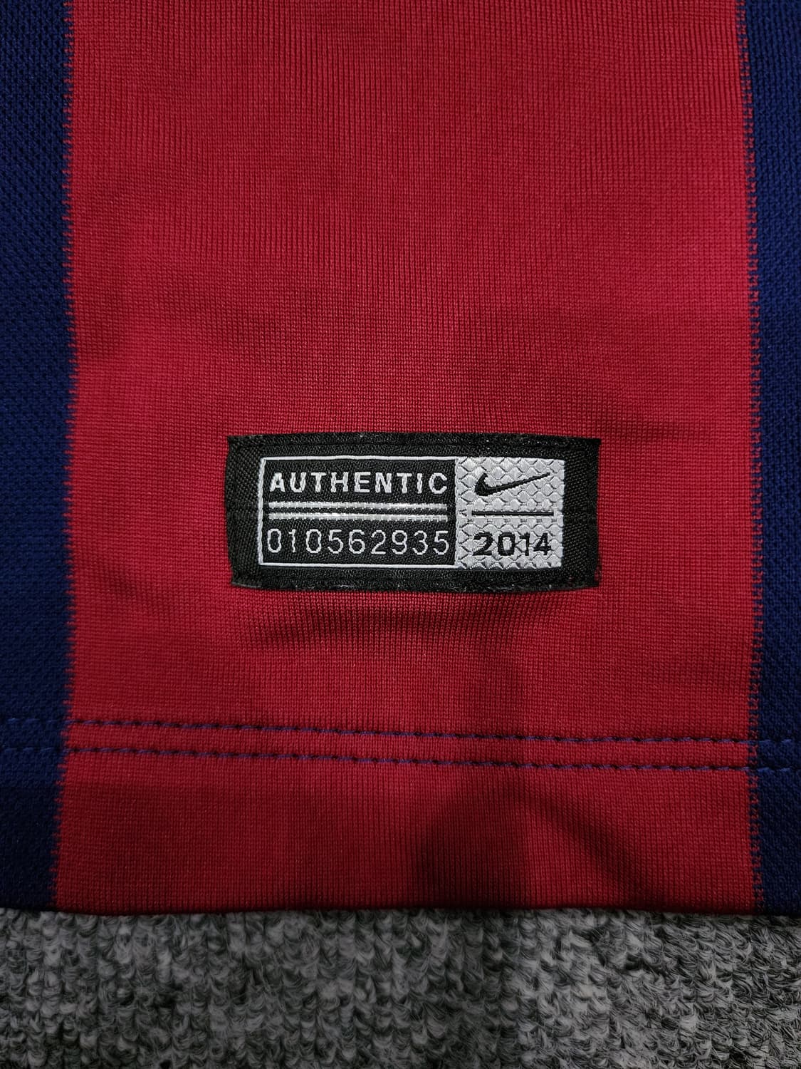 나이키 FC 바르셀로나 14-15 피케 홈 반팔 유니폼 축구 유니폼 L 상품이미지6