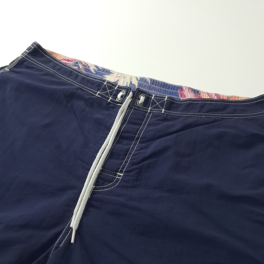 CK907 L 폴로 90s 스티치 카고 네이비 스윔팬츠 반바지 상품이미지3