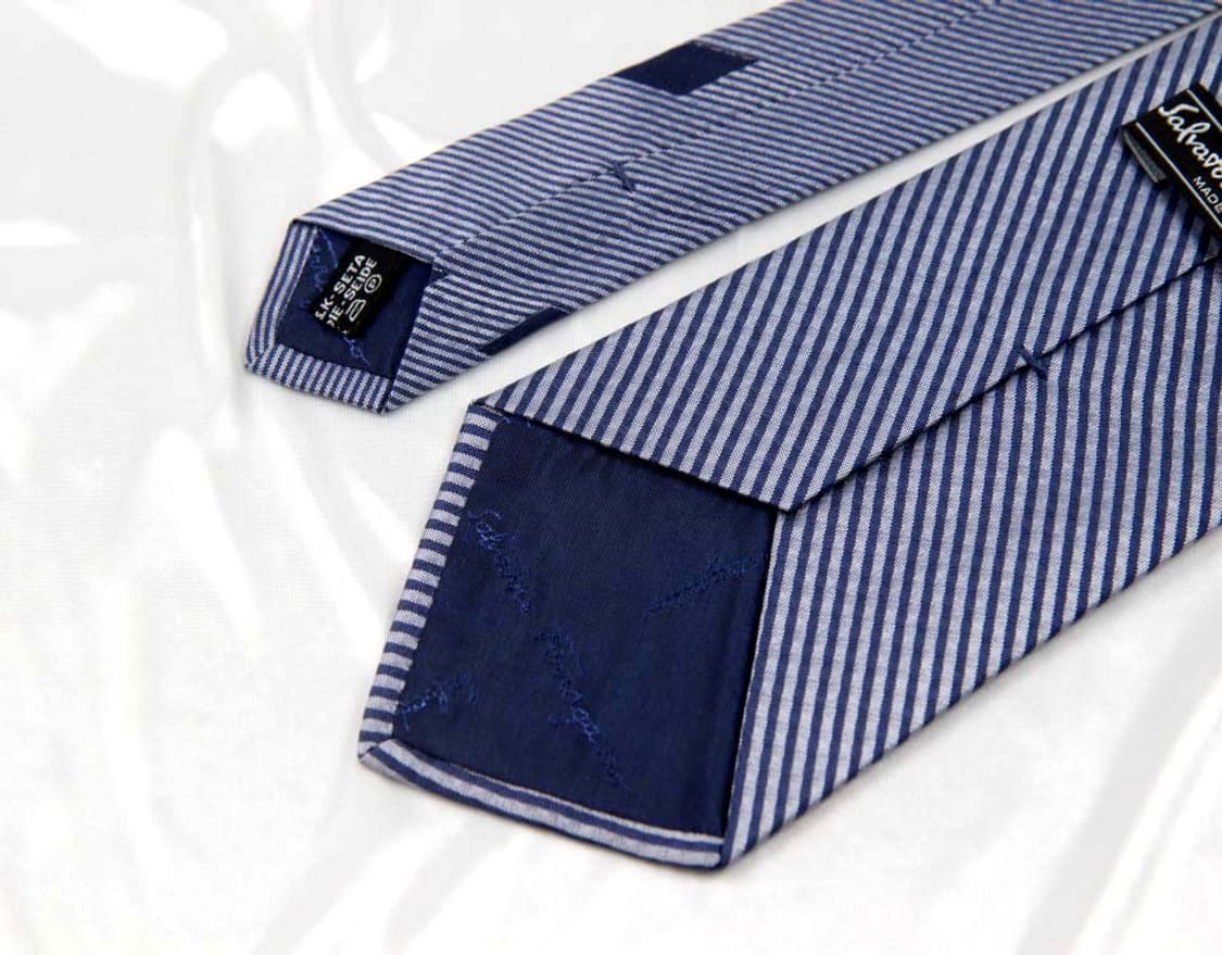 페라가모 9.5cm A+등급 남자 명품 넥타이 상품이미지4